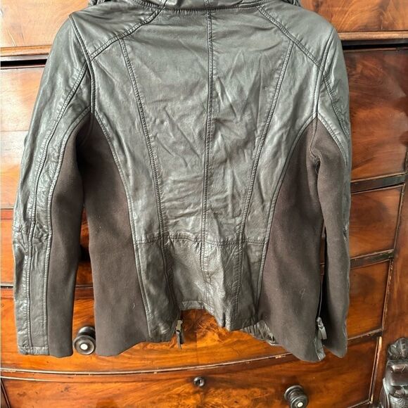 Nicholas K Leather Jacket BROCK JACKET SKU: O-352 SHADOW - Picture 6 of 9